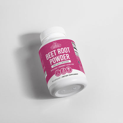 Beet Root Powder Capsules - 1300MG - Bear Grips