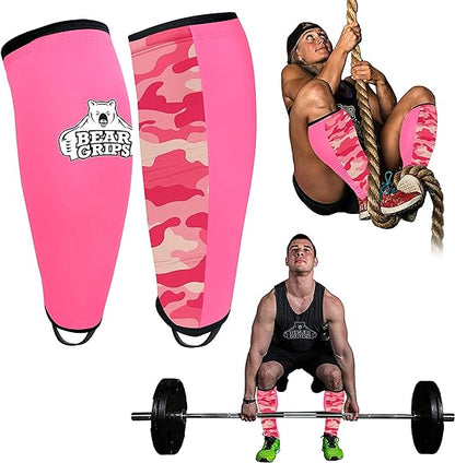 Padded Shin Sleeves for Deadlifts, Rope Climbs, and Shin Protection