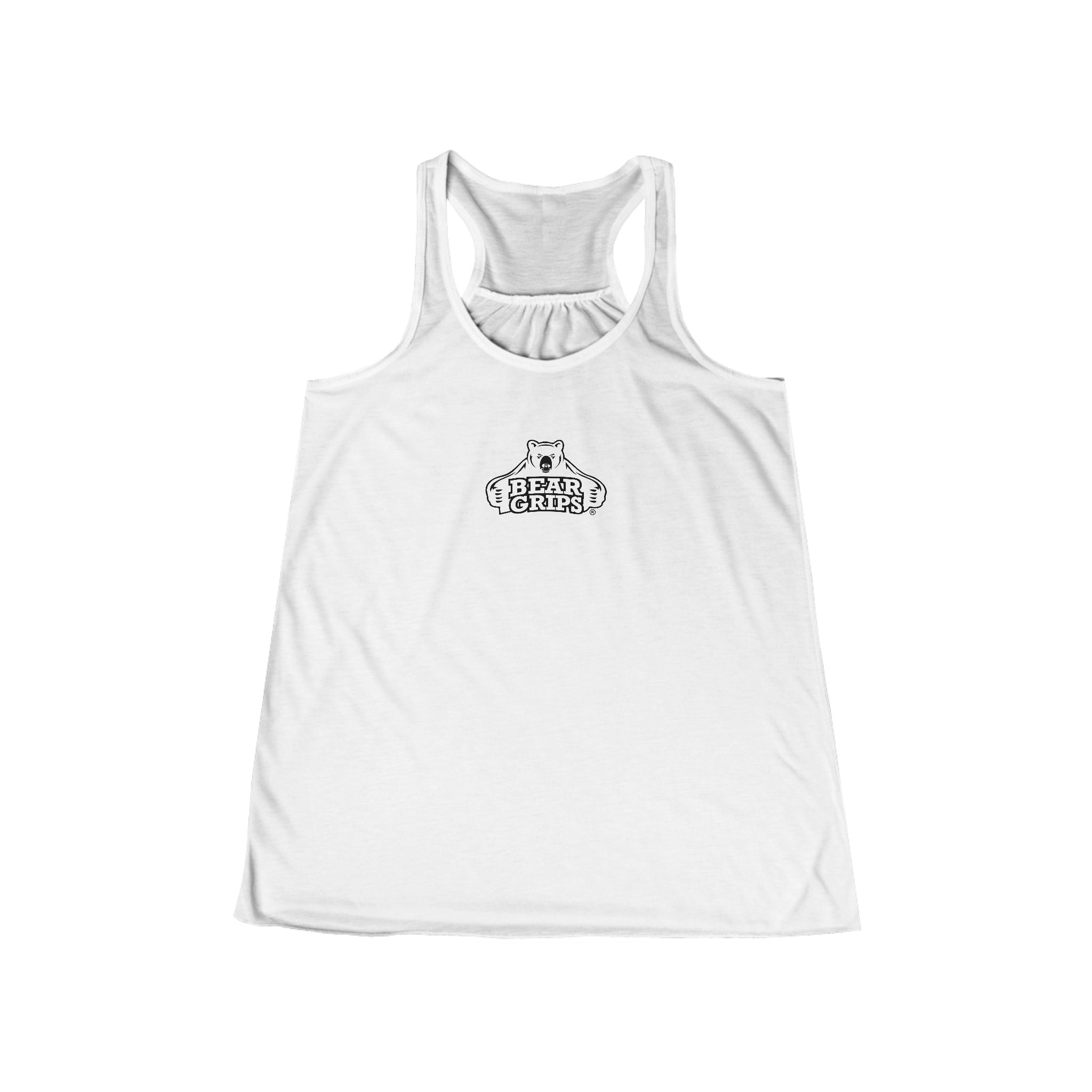 Ladies Flowy Racerback Tank - Bear Grips