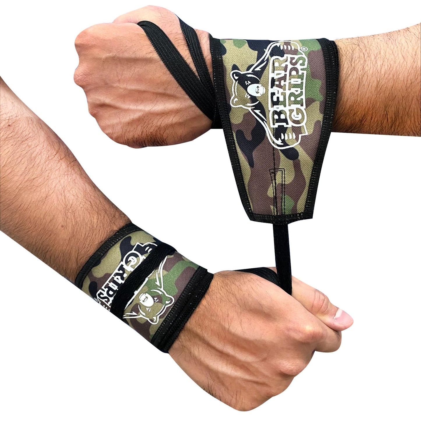 Strength Wraps Cloth Wrist Wraps - For WODs, Weightlifting, Olympic Lifting, Wrist Support