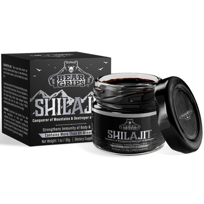 Himalayan Shilajit Organic Resin | 84+ Minerals | Gold Standard for Purity & Potency