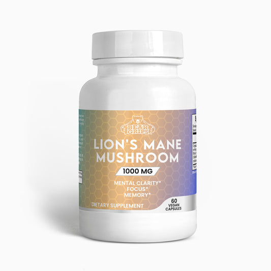 Lion's Mane Mushroom | Nootropic | Mental Focus, Clarity and Memory