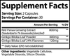 1520Mg Red Ginseng + Ginkgo Biloba Formula | Fitness Fuel, Boost Energy, Elevate Your Mind and Feel Rejuvenated by Bear Grips