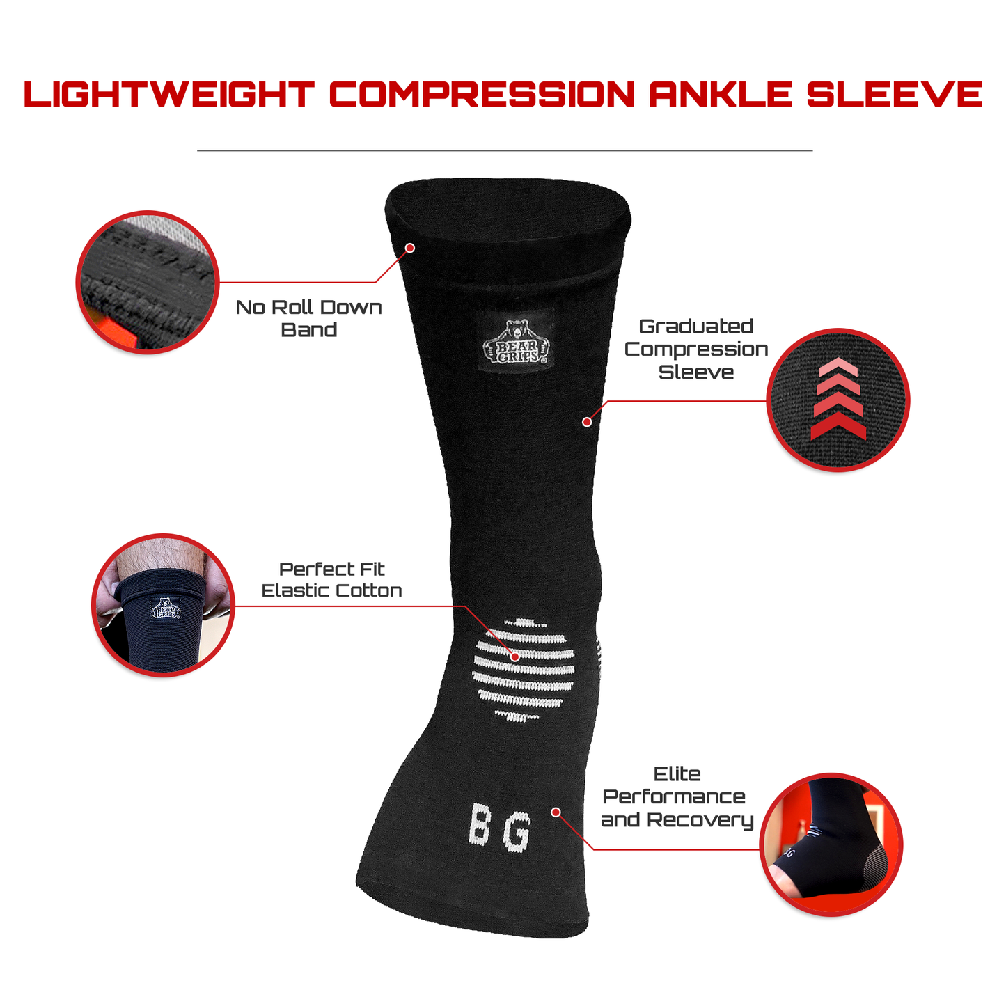 Ankle Compression Performance Sleeve